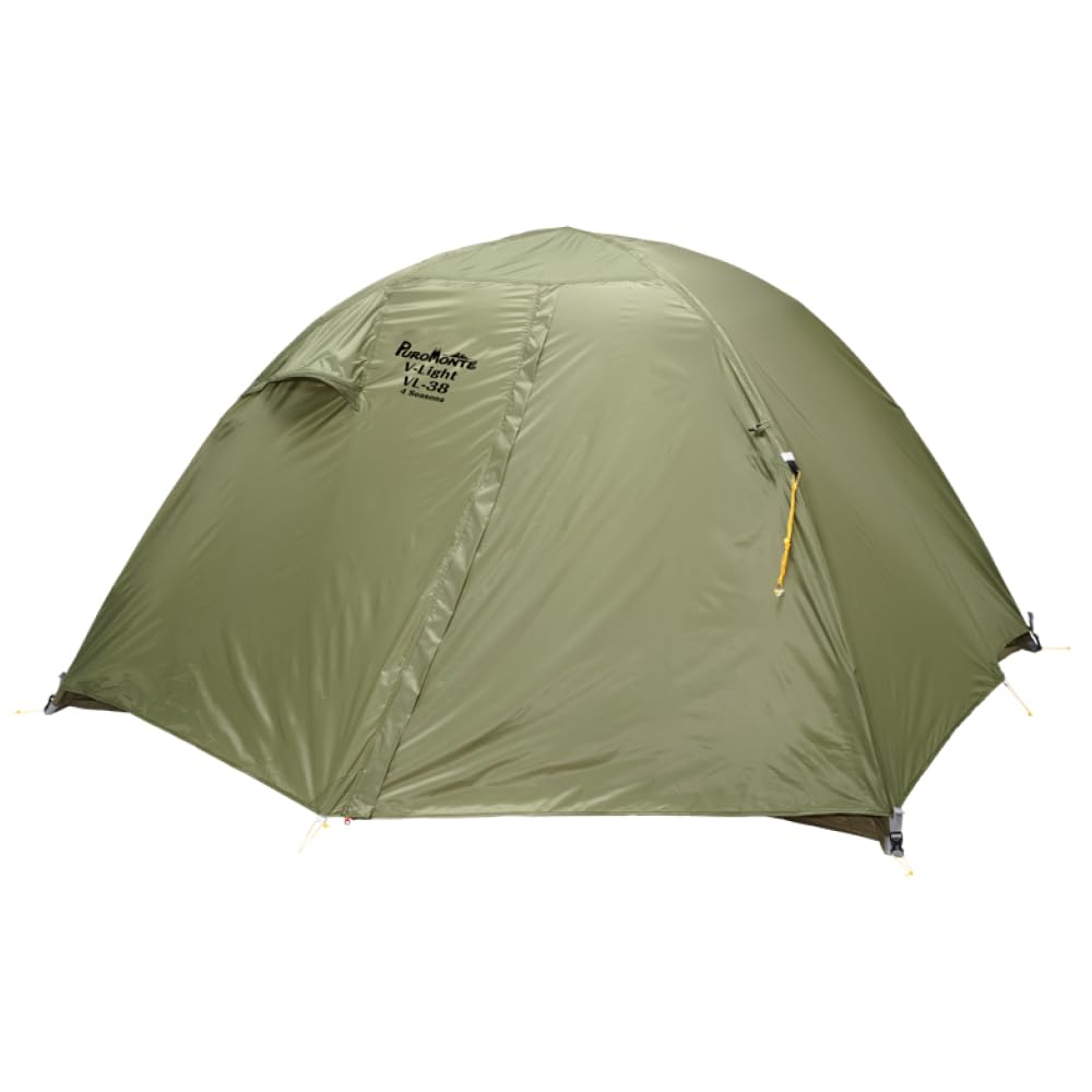 プロモンテ　超軽量テント VL-38 4S OLV 3人用 GS付 新品未使用 PUROMONTE テント 3人用 軽量 VL-38 4S プロモンテ オレンジ色