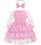 Baby Girl Berry Hearts Butterfly Sequin Tulle Tutu 1st Birthday Valentine Dress Toddler Long Slee...