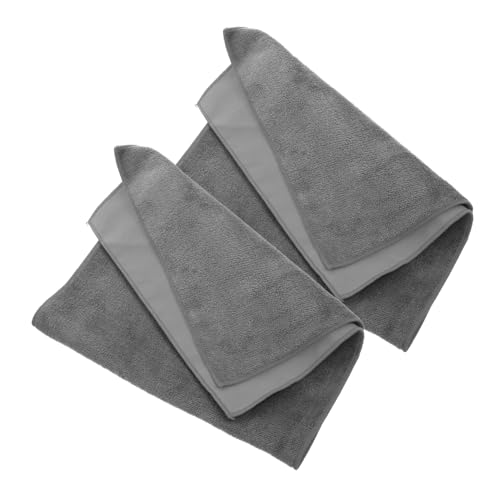 ABOOFAN 2 Drying Towels High Absorbency Car Cleaning Cloths Soft Suede Wash Towel Machine Washable for Vehicles