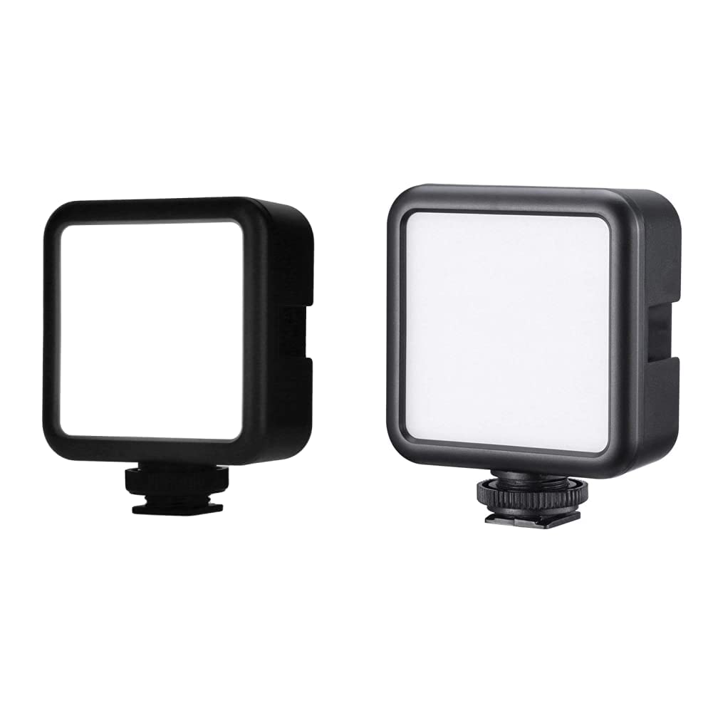 LED Videoleuchte, Rollei Lumis Mini RGB Kamera Licht 360 Farben 2500~9000K CRI 95 Fotolampe Dauerlicht Fotografie Professionelle mit Akku für Makro Aufnahmen Produktfotografie und YouTube Vlogs