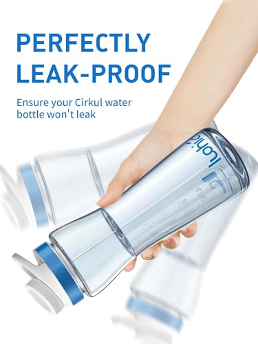 2 PCS Keeper Caps for Cirkul Water Bottle, Compatible with Cirkul Lids, Bottle Caps for Cirkul Flavors Cartridges, Replacement Flavor Water Cap for Cirkul Drink, BPA Free, Leakproof Design