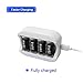 Wireless Security Camera Battery Charger and Rechargeable Batteries for Arlo (VMC 3530/3430/3030/3200/3330) Cameras, LED Flash Etc. One Charger with 8 PCS Batteries for Arlo WeHaoYi