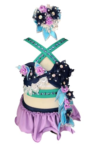 Image of Jenniferwu Two-Pieces Girls Swimsuit Beauty Toddler Swimwear Pageant Bikini Set