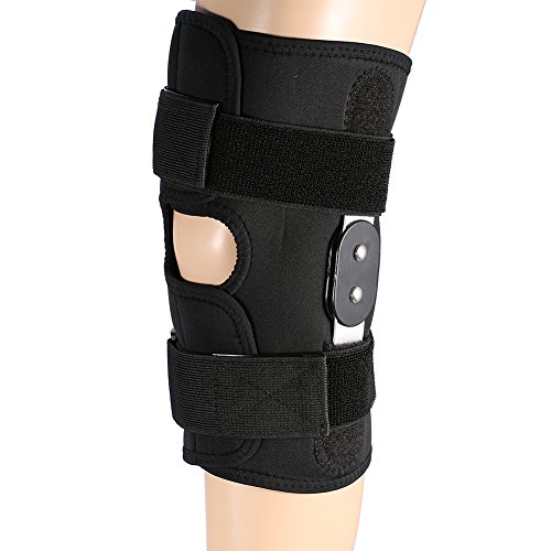 Image of Dpofirs Breathable Knee Brace, Adjustable Knee Support Brace, for Preventing Sports Damage Adults(L)