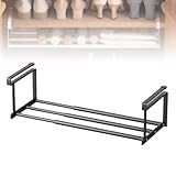 **[Design extensible] :** Cette étagère à chaussures réglable dispose d'un design rétractable qui vous permet d'étendre sans effort votre capacité de rangement de chaussures de 29,8 cm à 70,5 cm. Parfait pour ranger différents types de chaussures, il garde votre placard propre et accessible tout en maximisant l'efficacité de l'espace. Un excellent ajout à toute maison ou entrée.