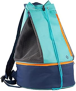 Greenfield Collection - Coast 33L Collapsible Cooler Bag - Insulated Lightweight Cooler Bag with Collapsible Compartment for Camping, Hiking, BBQ and Family Outdoor Activities (Blue)