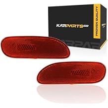CarLights360 For 1995-1999 Mitsubishi Eclipse Pair Side Marker Light Driver and Passenger Side MI2550105 MI2551105 For MB882123 MB882124