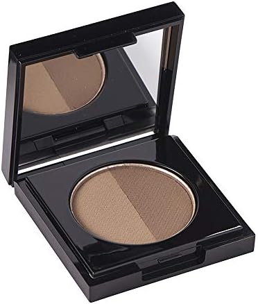 Arches & Halos Brow Shaping Set - Dual Ended Brush With Luxury Brow Powder In Sunny Blonde - Define, Brush And Blend Brows - Easily Fill, Sculpt Full Eyebrows - Vegan, Cruelty Free Makeup - 2 Pc