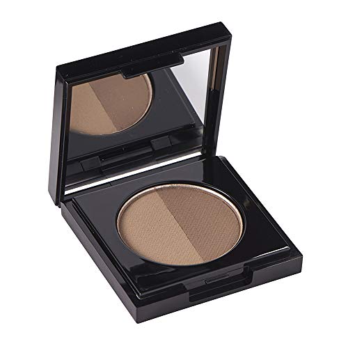 Arches & Halos Brow Shaping Set - Dual Ended Brush With Luxury Brow Powder In Sunny Blonde - Define, Brush And Blend Brows - Easily Fill, Sculpt Full Eyebrows - Vegan, Cruelty Free Makeup - 2 Pc #TOP7