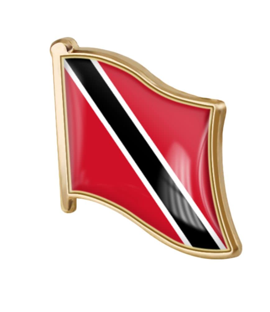 vmcoatdu Country Flag Pin Badge International Travel Brooch Metal Alloy Souvenir Pin for Hat Clothes Backpack