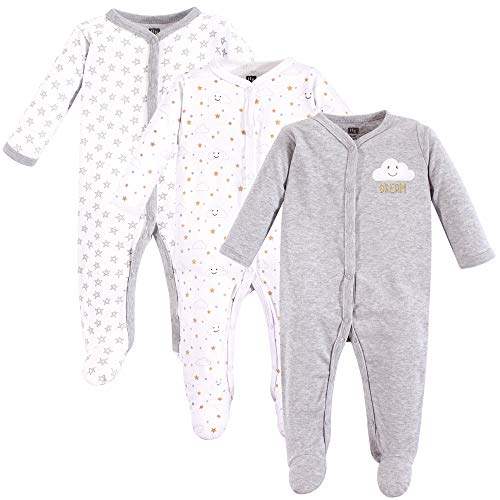 Image of Hudson Baby Baby Girls' Cotton Sleep and Play