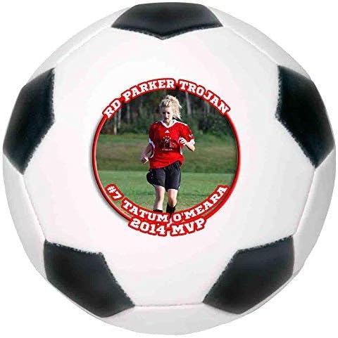 Personalized Custom Photo Regulation Full Size Soccer Ball - Any Image - Any Text - Any Logo