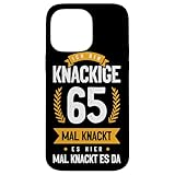 私は65 歳 ここもあちこちもギシギシ 面白いバースデーシャツ スマホケース iPhone 14 Pro Max 用