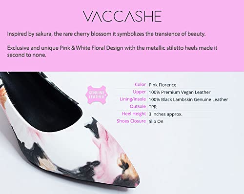 Unique Florence Handmade Dress Pump Shoes in Golden Metallic Stiletto Heels3