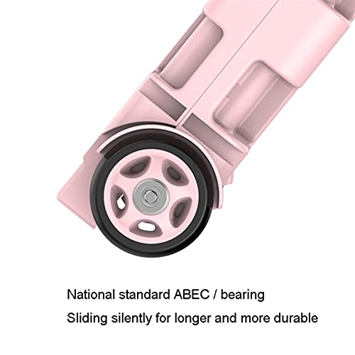 gbgymjm Einkaufstrolley Einkaufstrolley Faltbarer Allzweckwagen Zusammenklappbarer Einkaufswagen mit Teleskopgriff für… – Bild 3