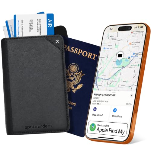 Spotminders Find My Passport Holder