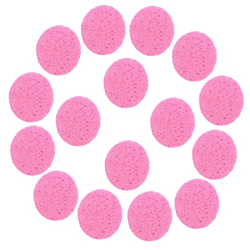 Healeved 50Pcs Facial Spa Sponge Compressed Round Makeup Removal and Cleansing Sponges for Deep Pore Exfoliation and Daily Face Wash Gentle Skin Care Travel Friendly
