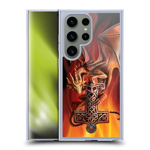 Coque Gel S24 Ultra Anne Stokes MagSafe - Protection Antichoc Design Dragon Mythique
