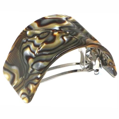 Pince à cheveux barrette en acétate faite à la main | Qualité artisanale French amie