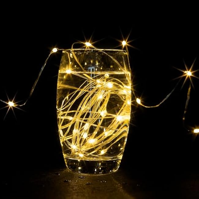 Solar String Lights for Outside,200FT 600 LEDs Solar Fairy Lights,Waterproof 8 Modes Button Outdoor String Light for Patio Garden Backyard Tree Wedding Christmas,Silver Wire,Warm White