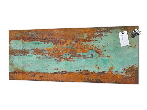 Tempered glass wall panel with metal backing Textures Series MBBS10A: