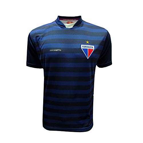 Camisa Licenciada Exclusiva Time Tricolor de Aço Pici Fortaleza Esporte Clube Azul Marinho (M)