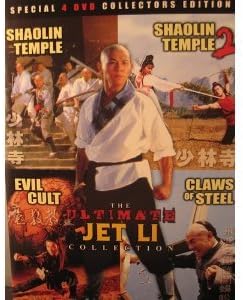 The ultimate Jet Li collection(shaolin temple,shaolin temple 2,evil cult,claws of steel)