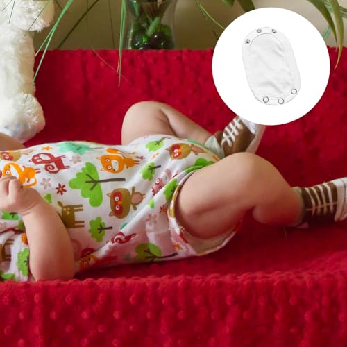 XINTANGXIA 4 Piezas Extensor Body Bebe Algodón Ajustable Extensor de Ropa de Bebé Extensor Entrepierna para Bebés para Recién Nacidos Niños y Niñas