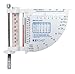 Headwind Consumer Products 840-0052 5 in 1 Weather Meter Thermometer, White