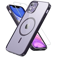 Designed For Google Pixel 6A Case With Built-in Screen Protector - Full Body Shockproof Rugged Cover, Marble Sapphire