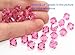 100pcs Authentic Preciosa 6mm Faceted Bicone Crystal Loose Beads Pink Rose Compatible with Swarovski Elements Crystals for Craft Jewelry Making Pre-B637