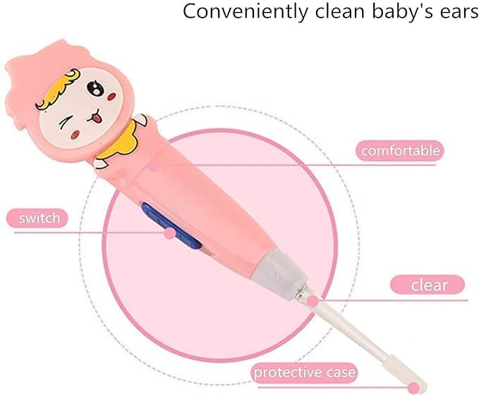 Allureknit Studio New Born Baby nail Clipper care Scissors Comb Brush Nose Cleaner Safety for Toddler Infant 6 Pieces Set healthcare, Portable grooming Kit Accessories Baby Shower care gifting Set for unisex baby (Pink, Baby Grooming Manicure kit 4 41u8eFfG5DL