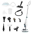 Di4 SteamClean Multi 12 ProMax, Lavapavimenti a Vapore Multifunzione 12 in 1, 1500W, Elimina 99,9% di Virus e Batteri, Scopa Vapore ECO, Steam Cleaner per tutta la casa, Pulitore Vetri, Pulisci Divano
