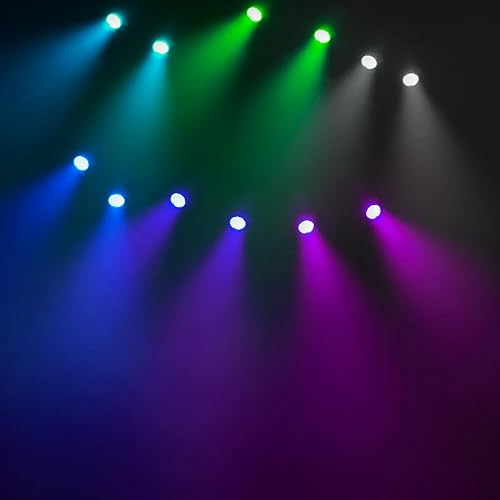 Miniatura 4 de SHEHDS Luces de cabeza móvil RGBW 7X40W, efecto de lavado y zoom LED RGBW, control DMX512 ideal para club, discoteca, escenario, conciertos