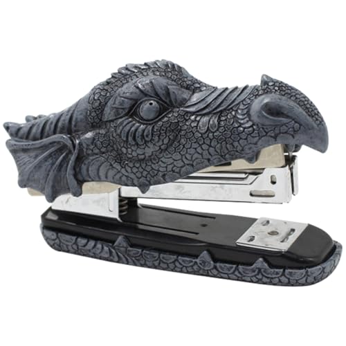 Agrafeuse de bureau crocodile décorative en résine idée cadeau