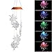 Produktbild LED Solar Windspiele Wind Glocken Lichter Farbwechsel Engel Baby Lampe Automatische Sensor Garten Spinner Sechs Glocken Indoor Outdoor Lichter Für Home Party Festival Dekorationen