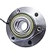 Front Wheel Hub and Bearing Assembly Compatible with 2006 2007 2008 Hummer H3 AUQDD 515093 [6 Lug W/ABS]