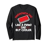 Photo Gallery armonica dad like a piana dad but cooler harmonica maglia a manica Photo Gallery armonica dad like a piana dad but cooler harmonica maglia a manica