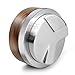 Produktbild NOTSEK Espresso Distributor 54mm, Walnuss Höhenverstellbar Coffee Distributor für Kaffee Siebträger Vor dem Tampen, Espresso Verteiler Barista Zubehör