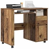 【Dimensions parfaites】 Conçu pour les espaces réduits, ce bureau mesure 91 x 50 x 77 cm. Sa forme rectangulaire utilise l'espace de manière efficace sans être envahissante. Le bois d'ingénierie assure la solidité, parfait pour les tâches quotidiennes. Il est idéal pour les petits bureaux ou maisons qui ont besoin d'une solution élégante et compacte pour garder un espace de travail organisé.