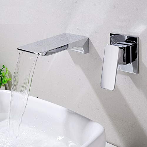 Mitigeur mural cascade en laiton avec jet d'eau fluide effet spa