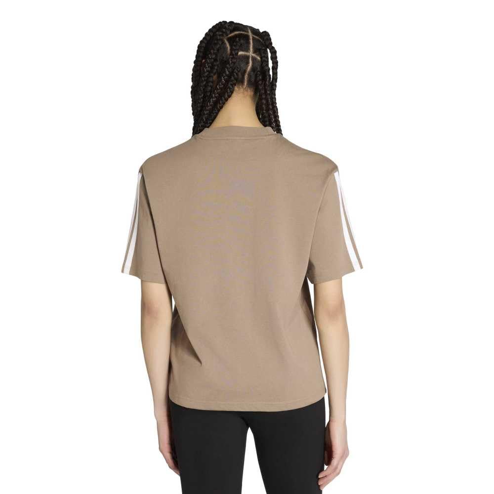 adidas Essentials 3-Stripes Boyfriend Camiseta Mujer (Pack de 1)