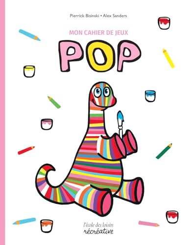 Mon cahier de jeux avec Pop: A partir de 3 ans