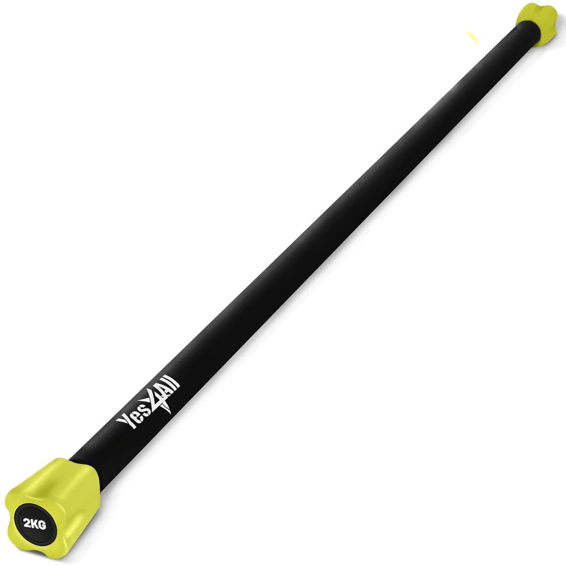 Yes4All ワークアウトバー ウェイトバー エクササイズバー 15kg Amazon | イエスフォーオール(Yes4All) ワークアウトバー