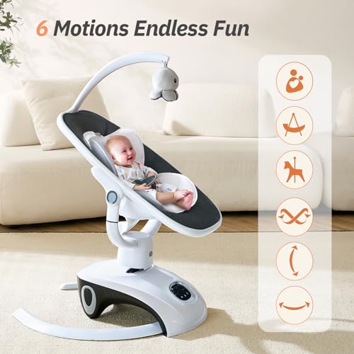 VaVaSoo Multi-Motion Baby Swing & Smart Baby Bassinet - Thumbnail 2