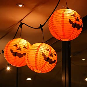 Lanterna di carta, luci a LED a batteria, super