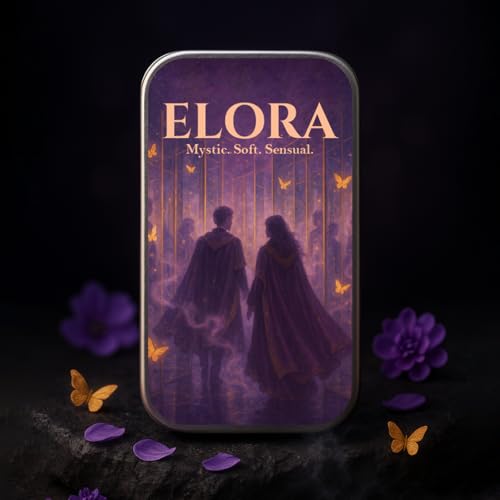 Image of Solid Perfume Unisex Duo - Elora & Meraki | 10g x 2 (20g Total) | Long-Lasting Alcohol-Free Solid Perfume Balm | Musk & Spicy Amber Fragrance | Pocket Travel Perfume for Men & Women