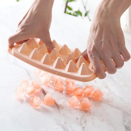 Moldes para cubitos de hielo DOITOOL 4 piezas con tapa miniatura 5