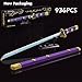 HIGH GODO Anime Cosplay Swords Building Set, 936 Piece One Purple Enma Zoro Sword 38.8IN with Scabbard and Bracket for Adults Teens 14+ (Roronoa Zoro Yamato Sword)