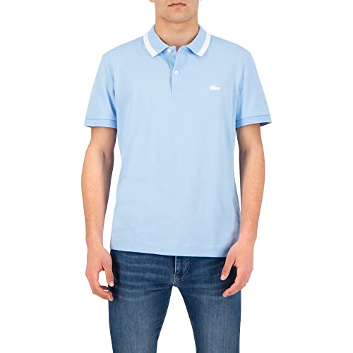 Lacoste Herren Polo-Shirt Kurzarm DH4187, Männer Polo-Hemd,2 Knopf,Regular...
